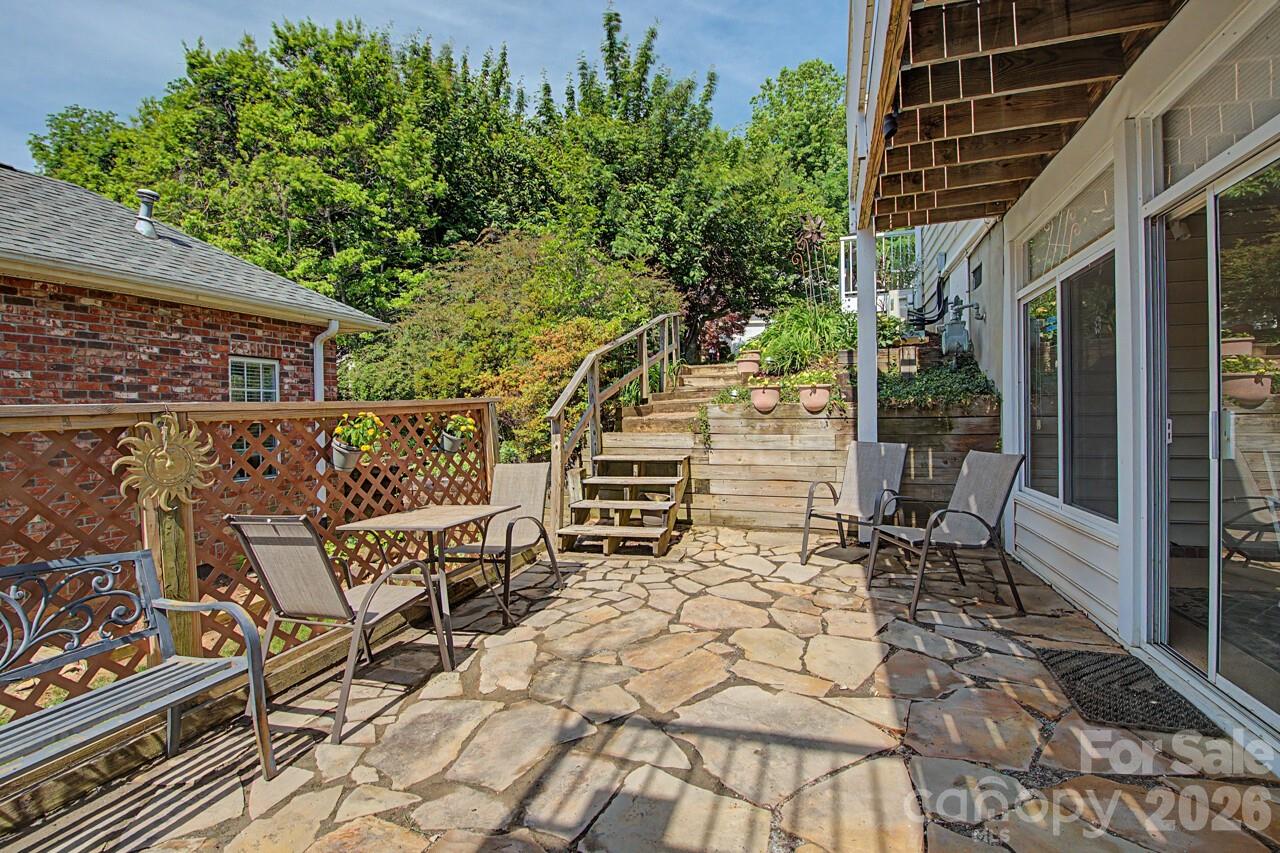 Lower Level Patio - 606 Carriage Commons Drive, Hendersonville