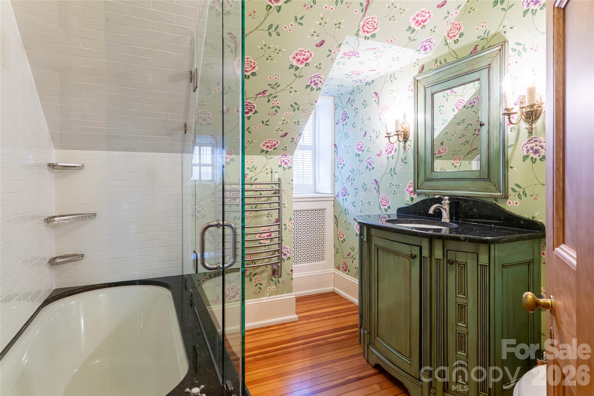 Upstairs Guest Bathroom - 324 Vanderbilt Road, Asheville