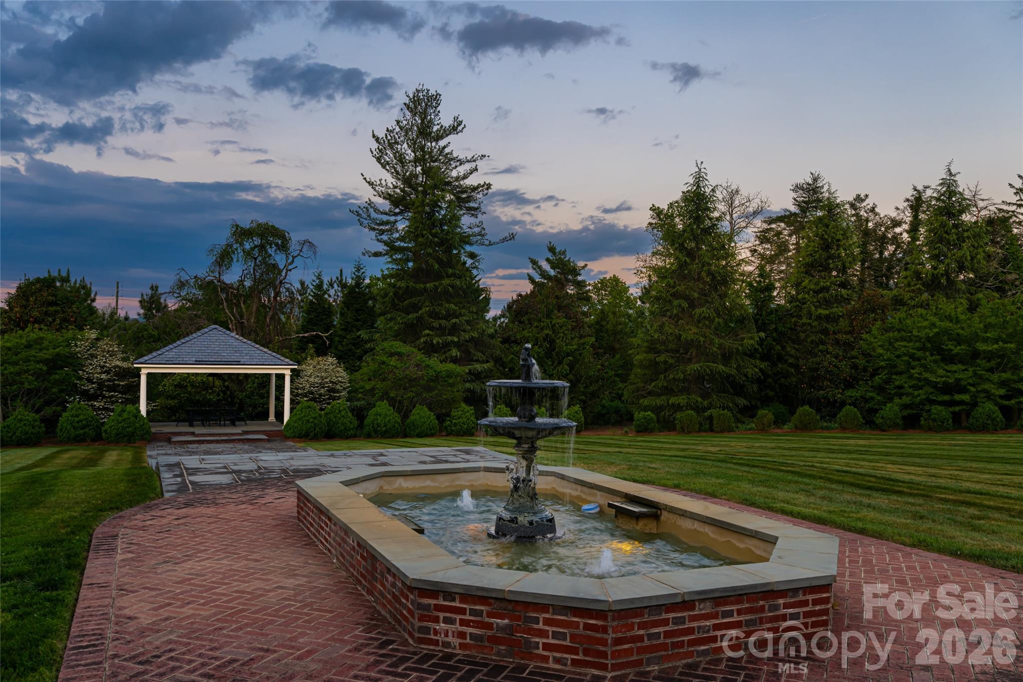 Water Feature and Gazebo - 324 Vanderbilt Road, Asheville