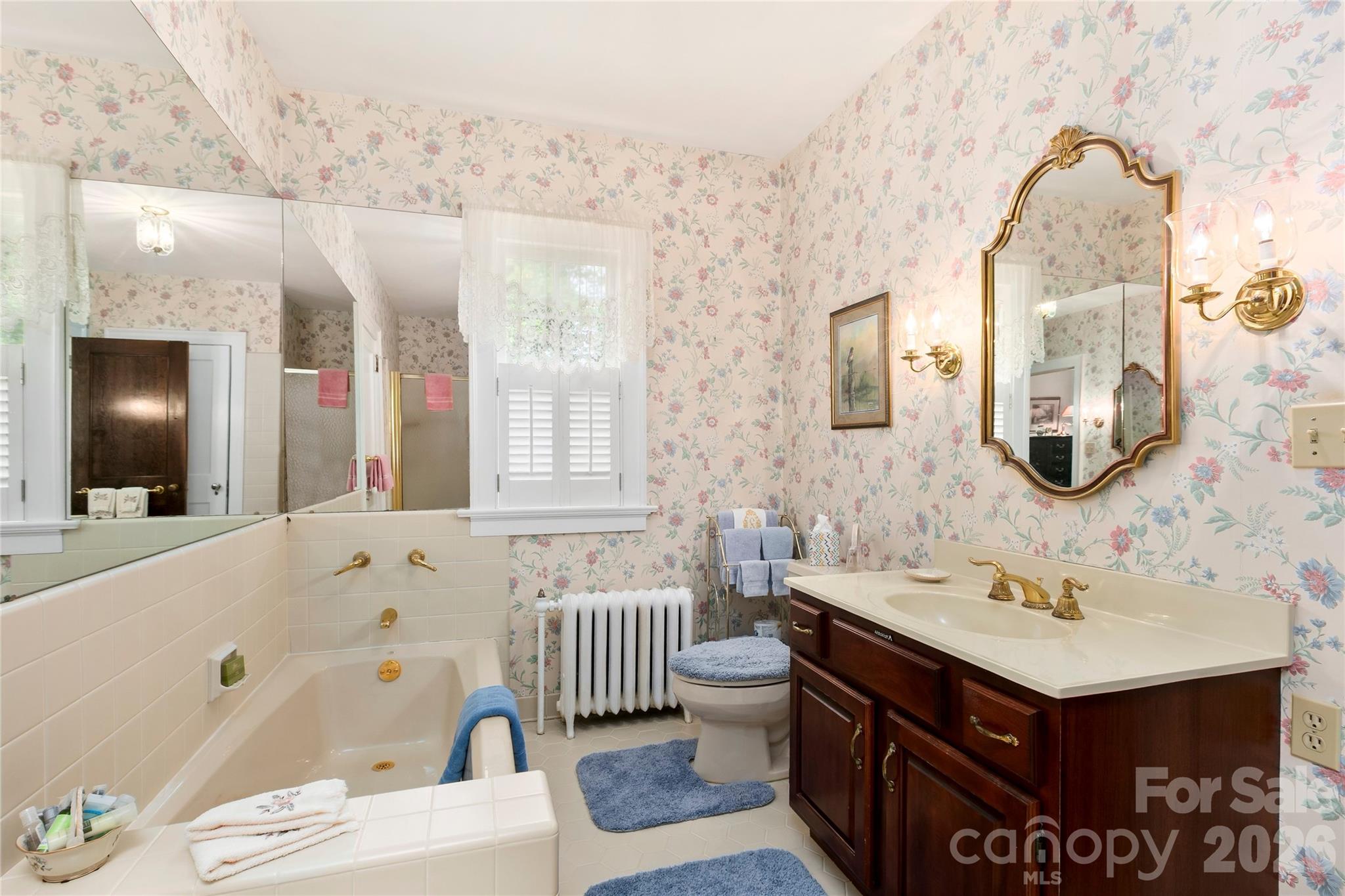 One of 2 bathrooms - 1518 Greenville Highway, Hendersonville