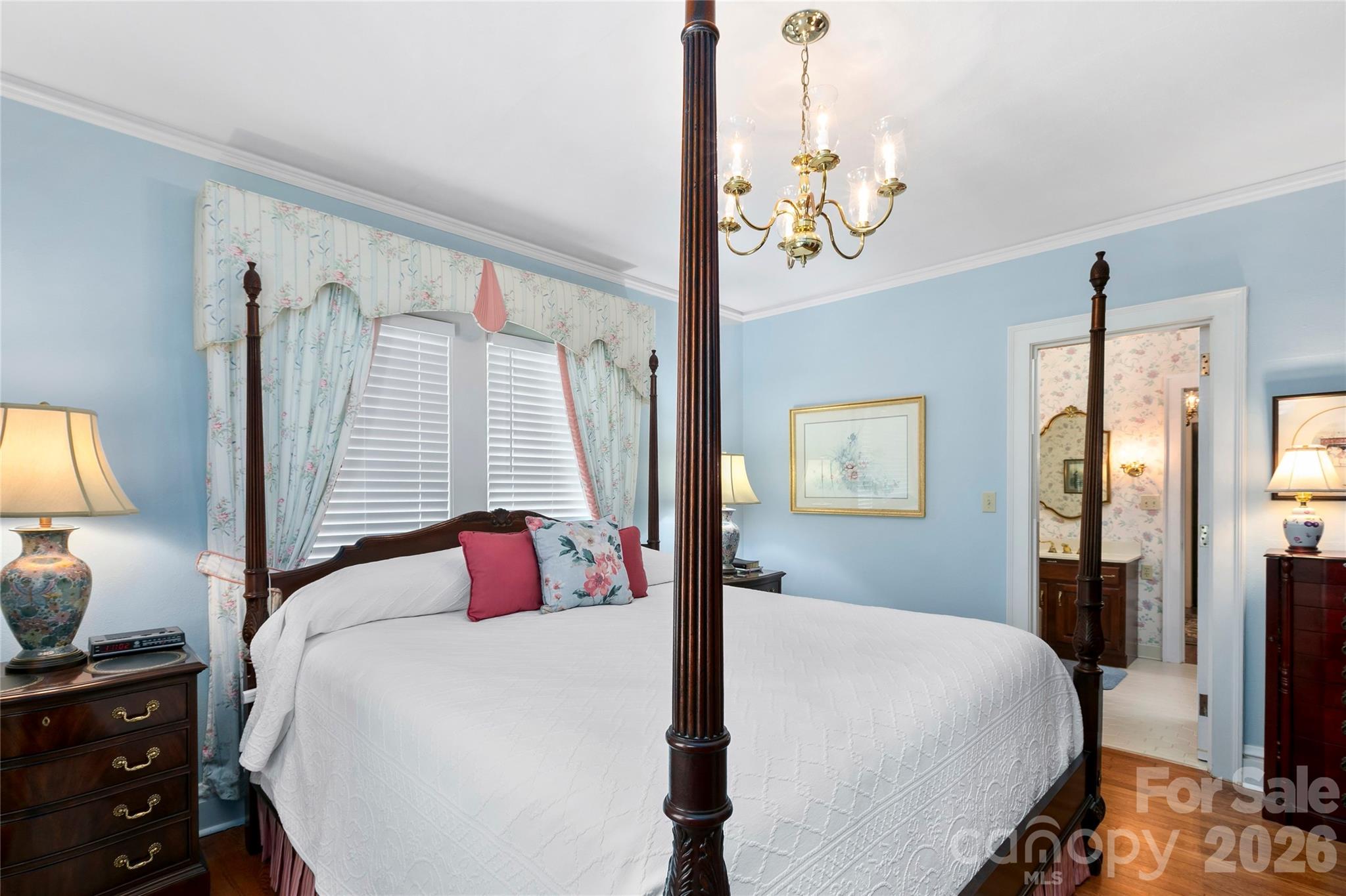 Same bedroom - different view - 1518 Greenville Highway, Hendersonville