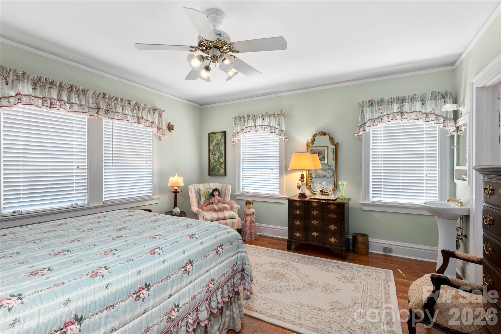 Another view of the bedroom - 1518 Greenville Highway, Hendersonville