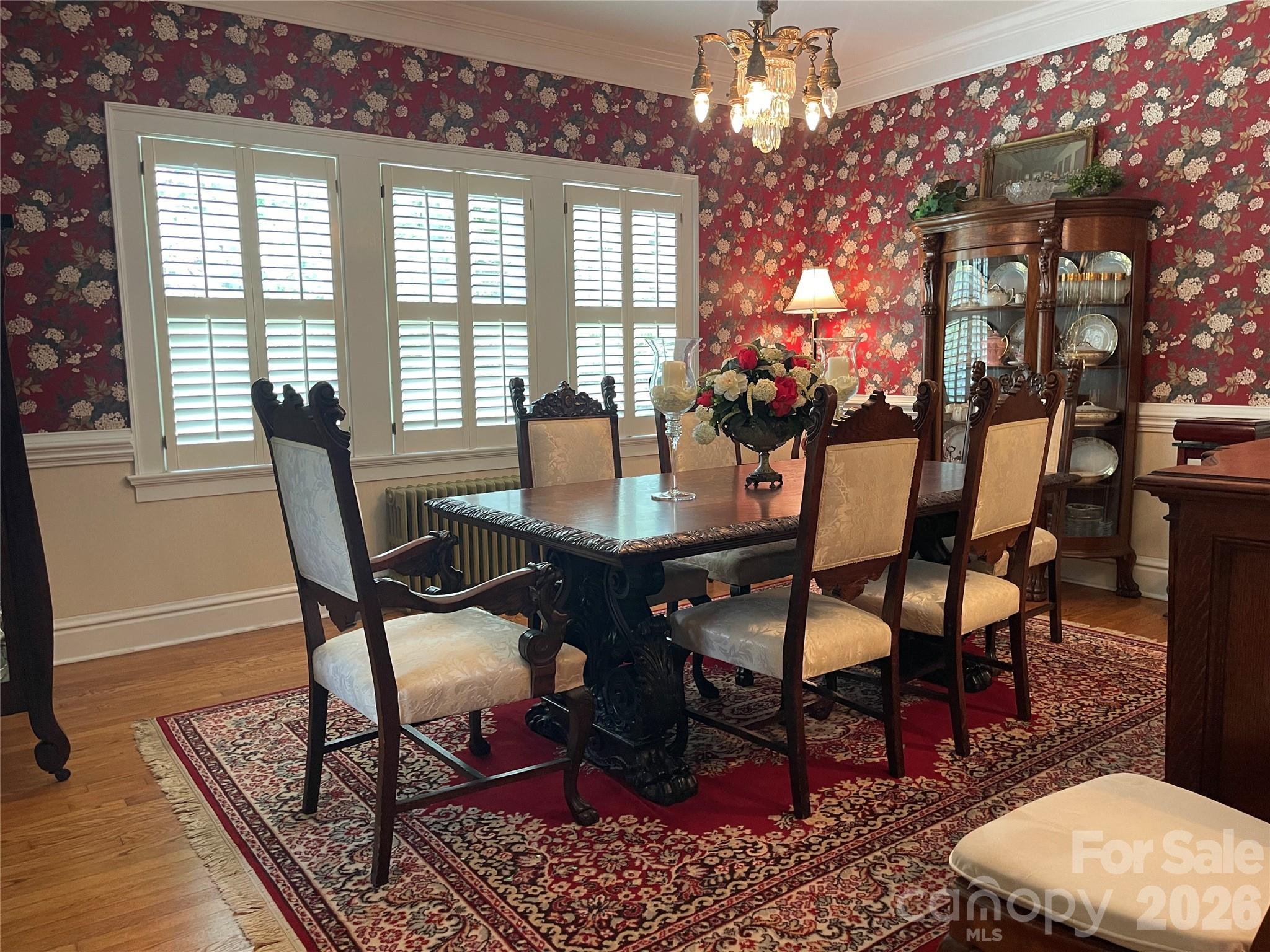 Another view of the dining room - Pictures don't do it justice. - 1518 Greenville Highway, Hendersonville