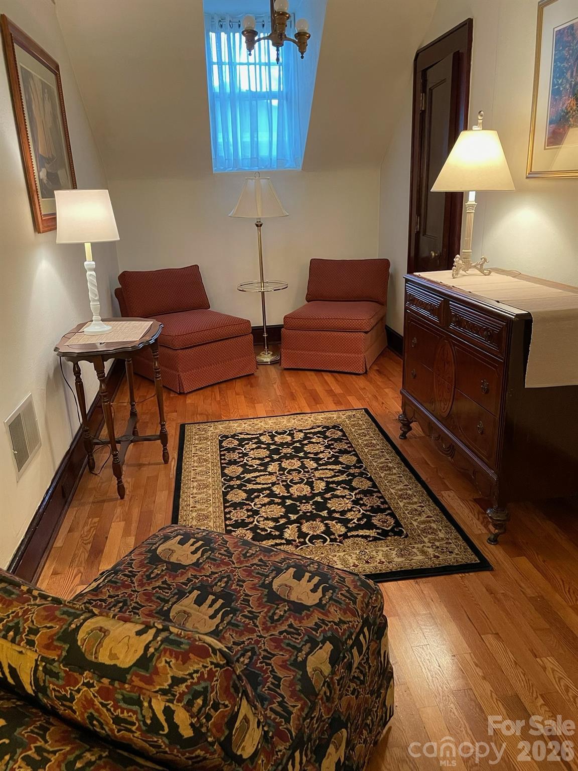 Living room of one alpartment - 1518 Greenville Highway, Hendersonville
