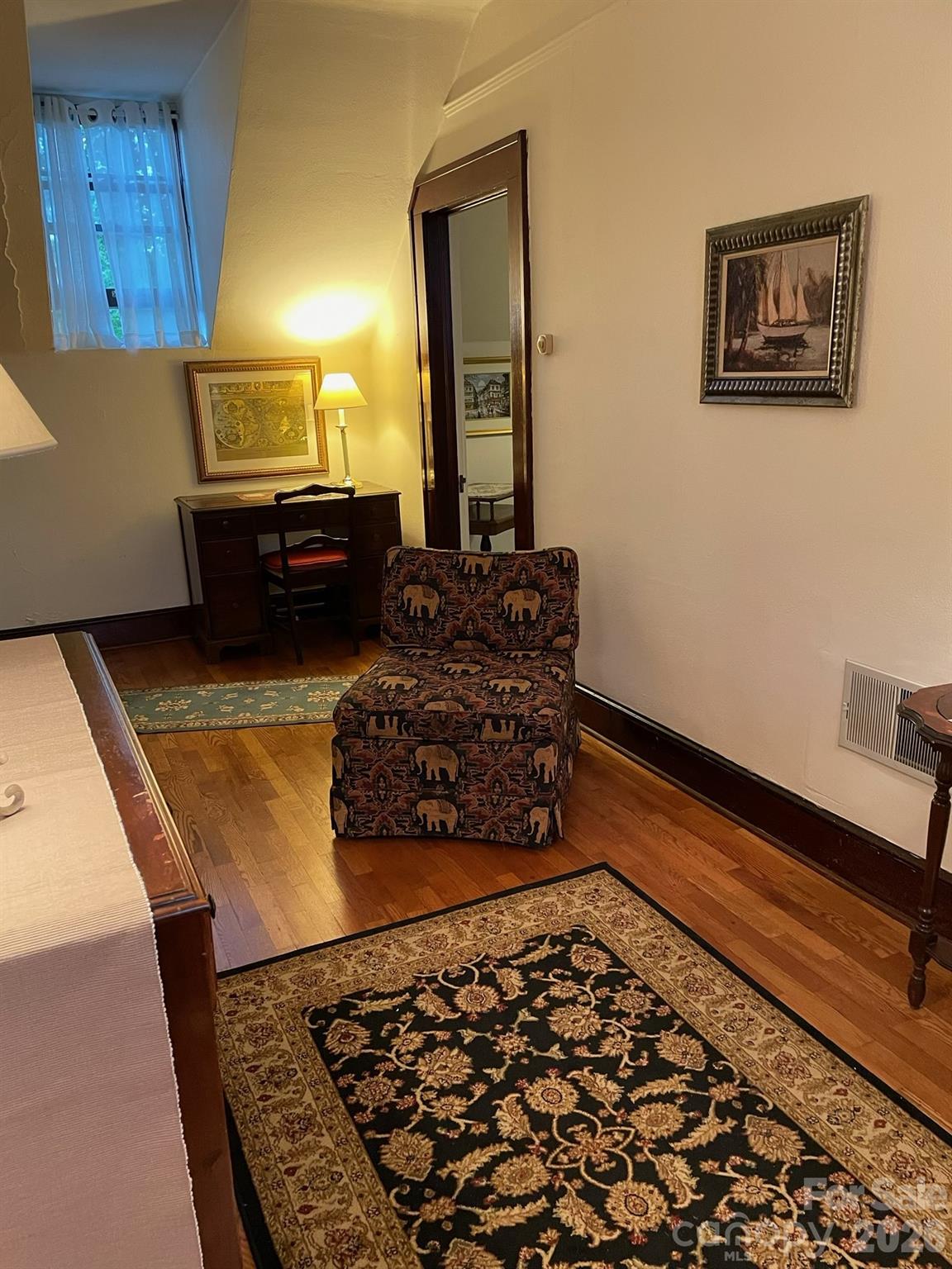 Apartment living area from another angle - 1518 Greenville Highway, Hendersonville