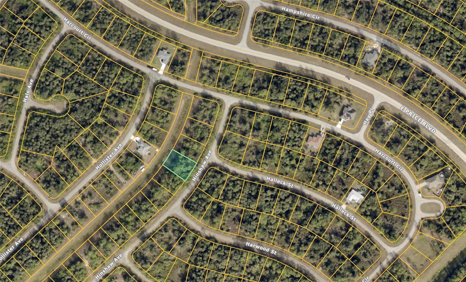 Plat Map - Lot 23 HINSHAW AVE, NORTH PORT