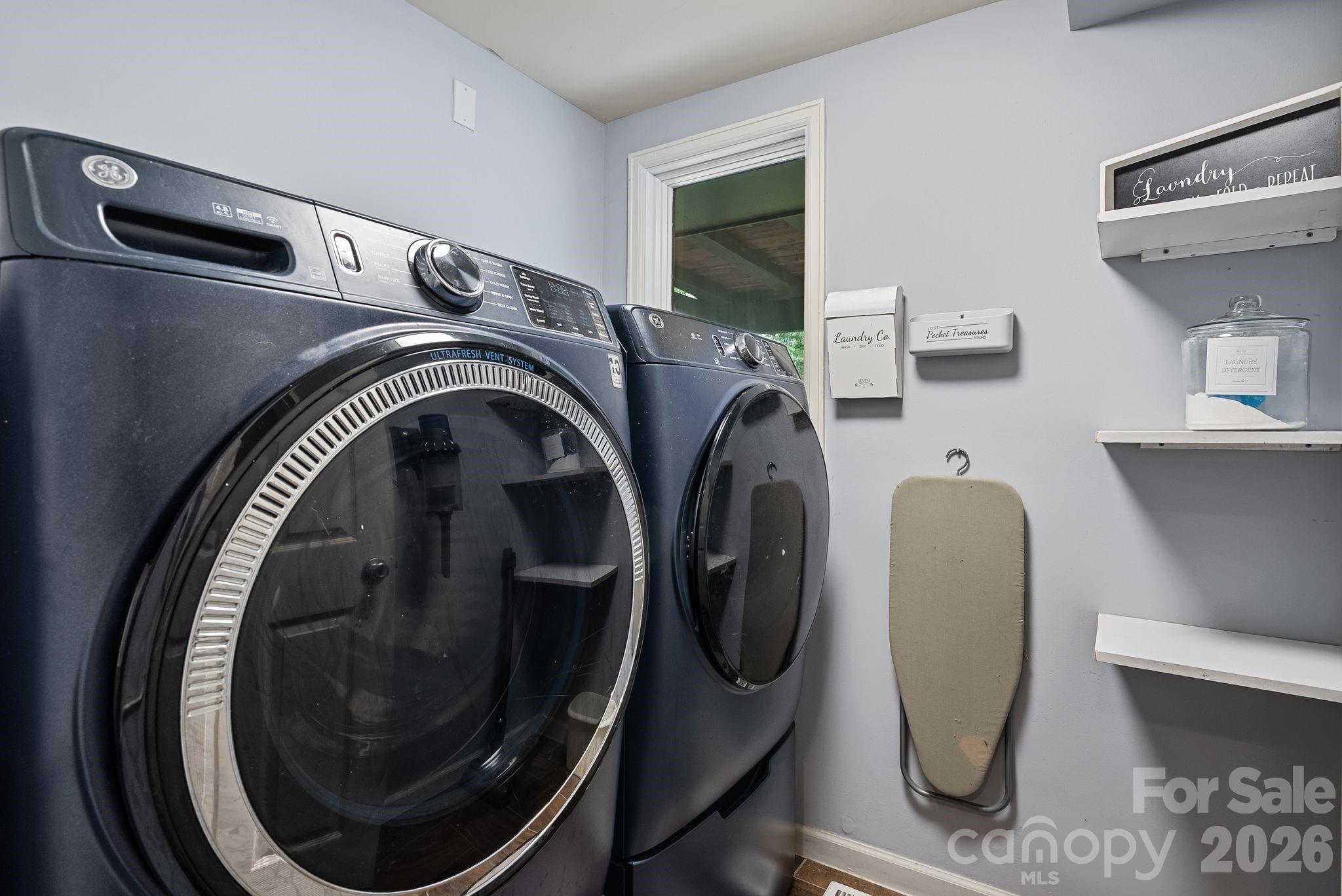 Washer and dryer located in laundry room convey! - 4 Beechwood Lakes Drive, Hendersonville