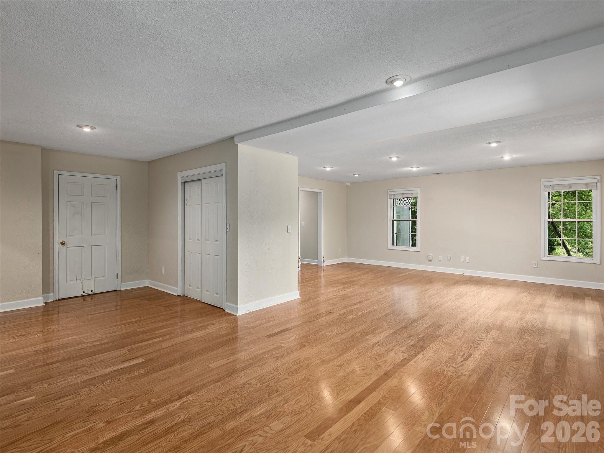 View of family room in basement - 48 Smokemont Drive, Arden
