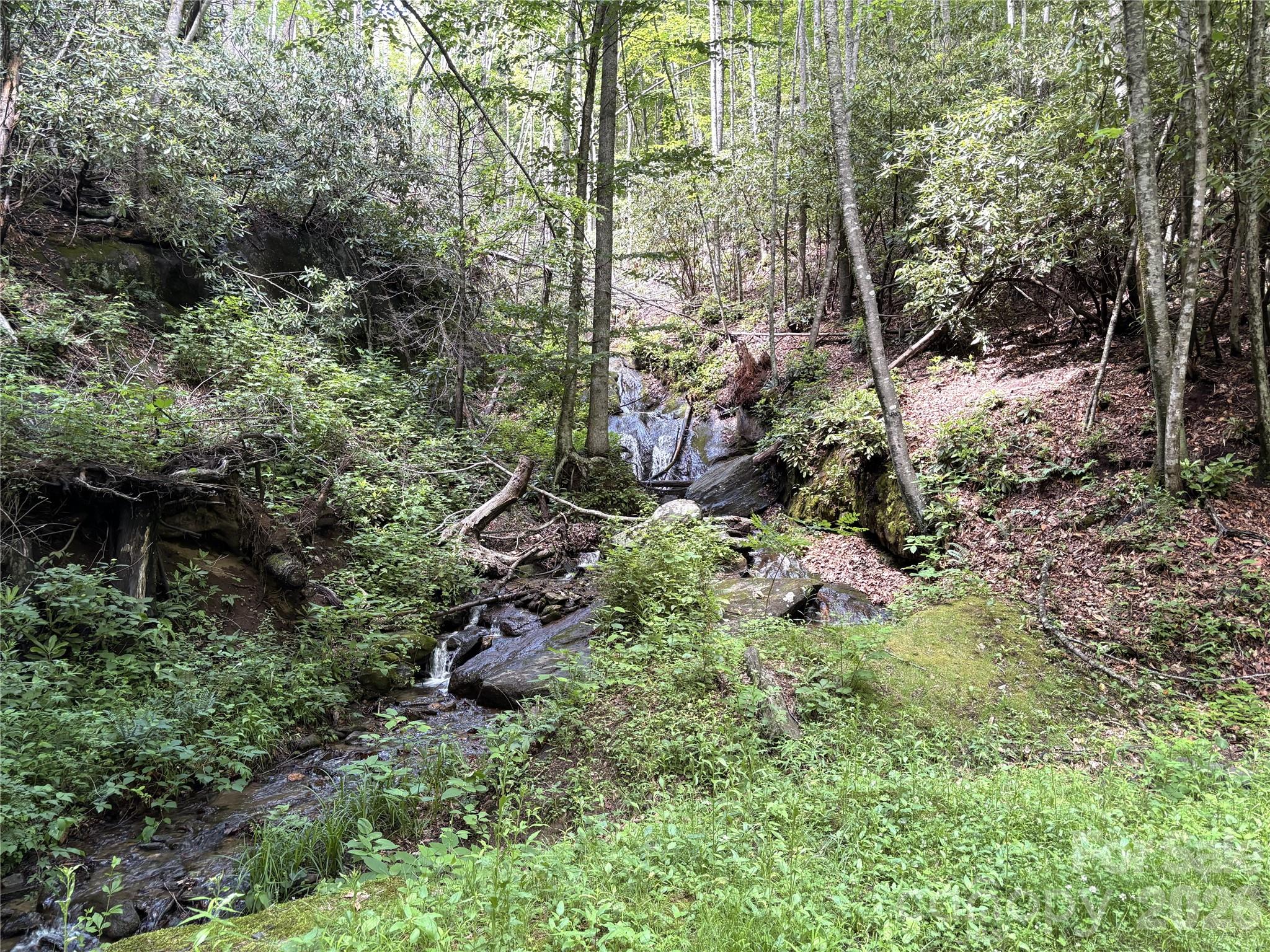 Enjoy the nice little water fall. - 000 Valley View Drive, Maggie Valley