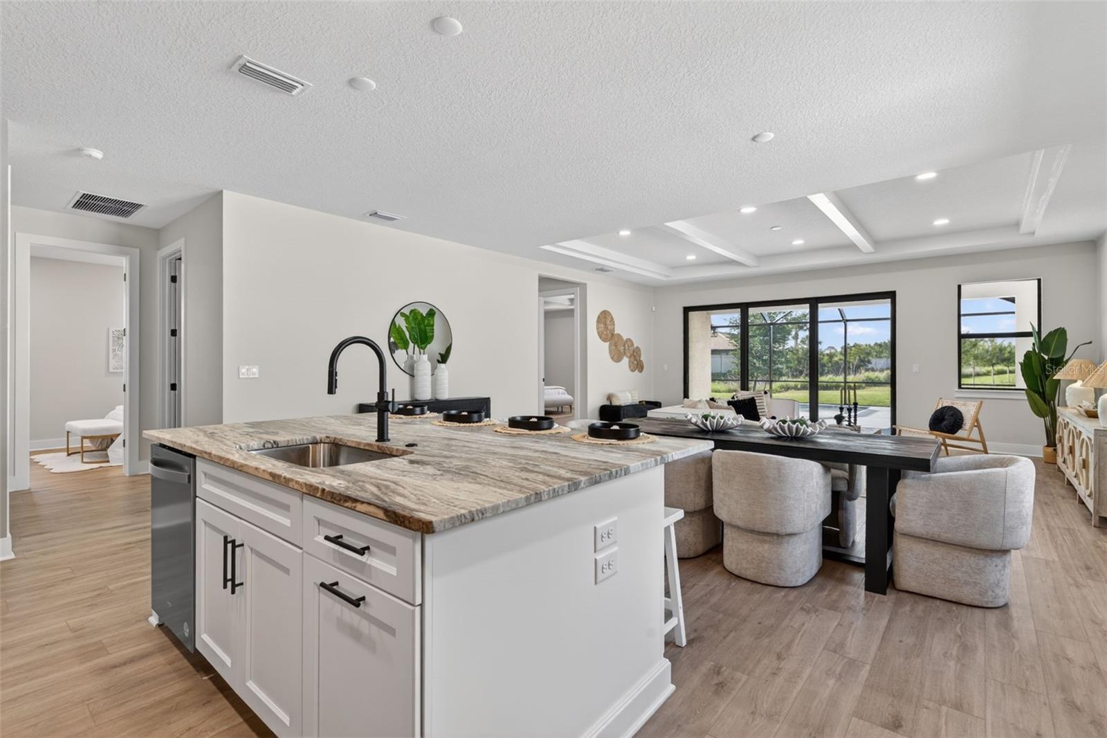 kitchen looking out - 12938 PINNACLE LN, VENICE
