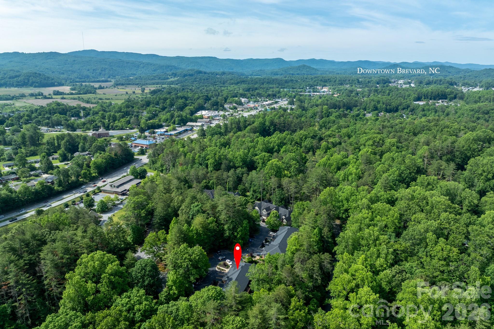 Convenient Access to Downtown Brevard – Ideally located just minutes from vibrant downtown Brevard, offering easy access to restaurants, shopping, galleries, and entertainment. - 99 Ridgetop Circle, Brevard