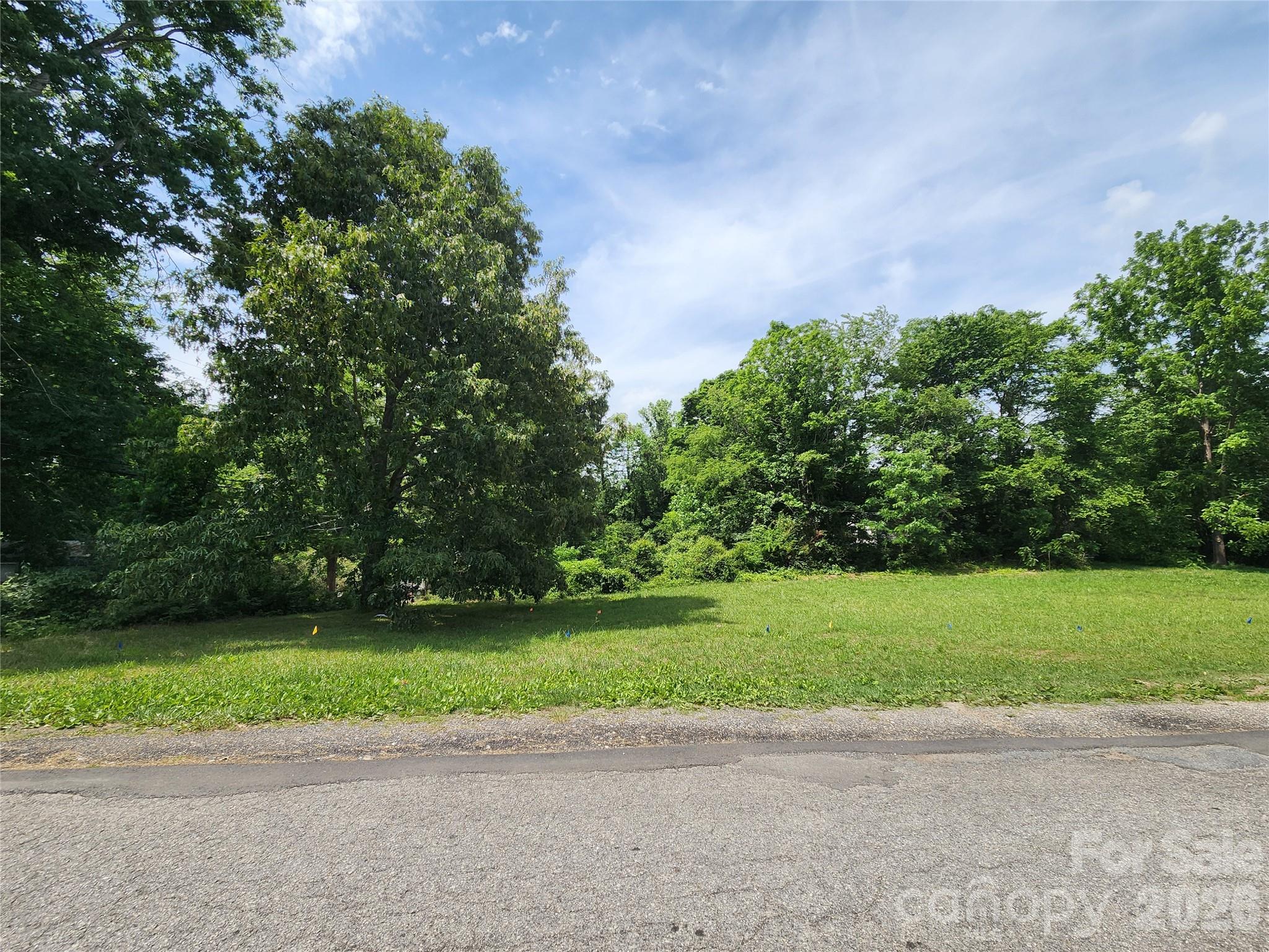 View of Lot 1 from Across the Street - TBD Rock Hill Place, Asheville