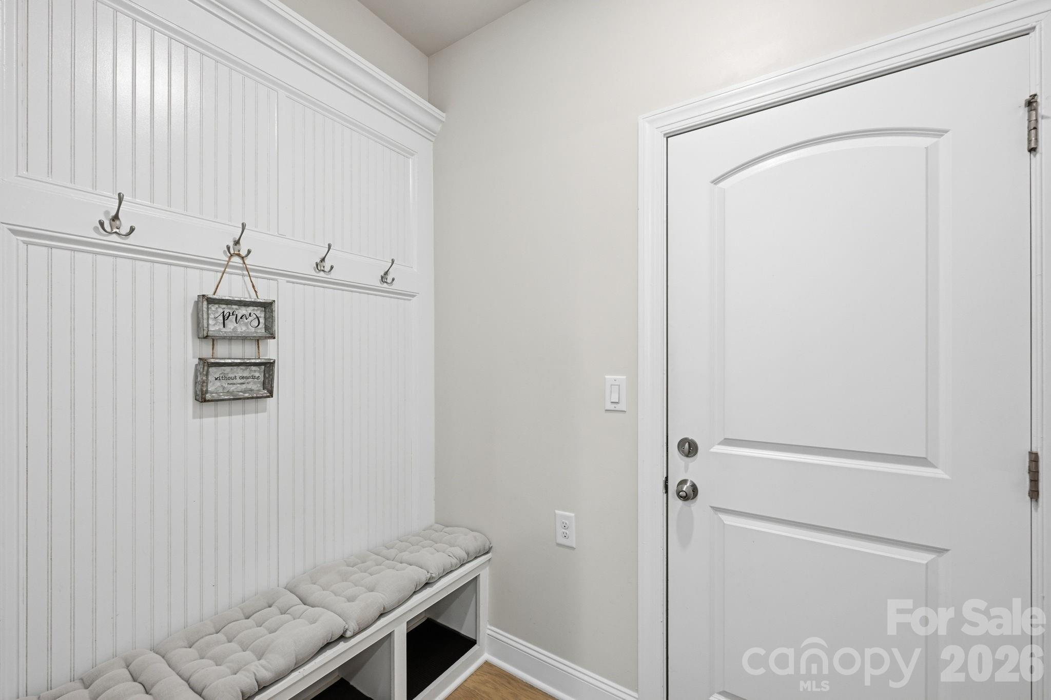 mud room - 125 Sweet Grass Lane, Mooresville