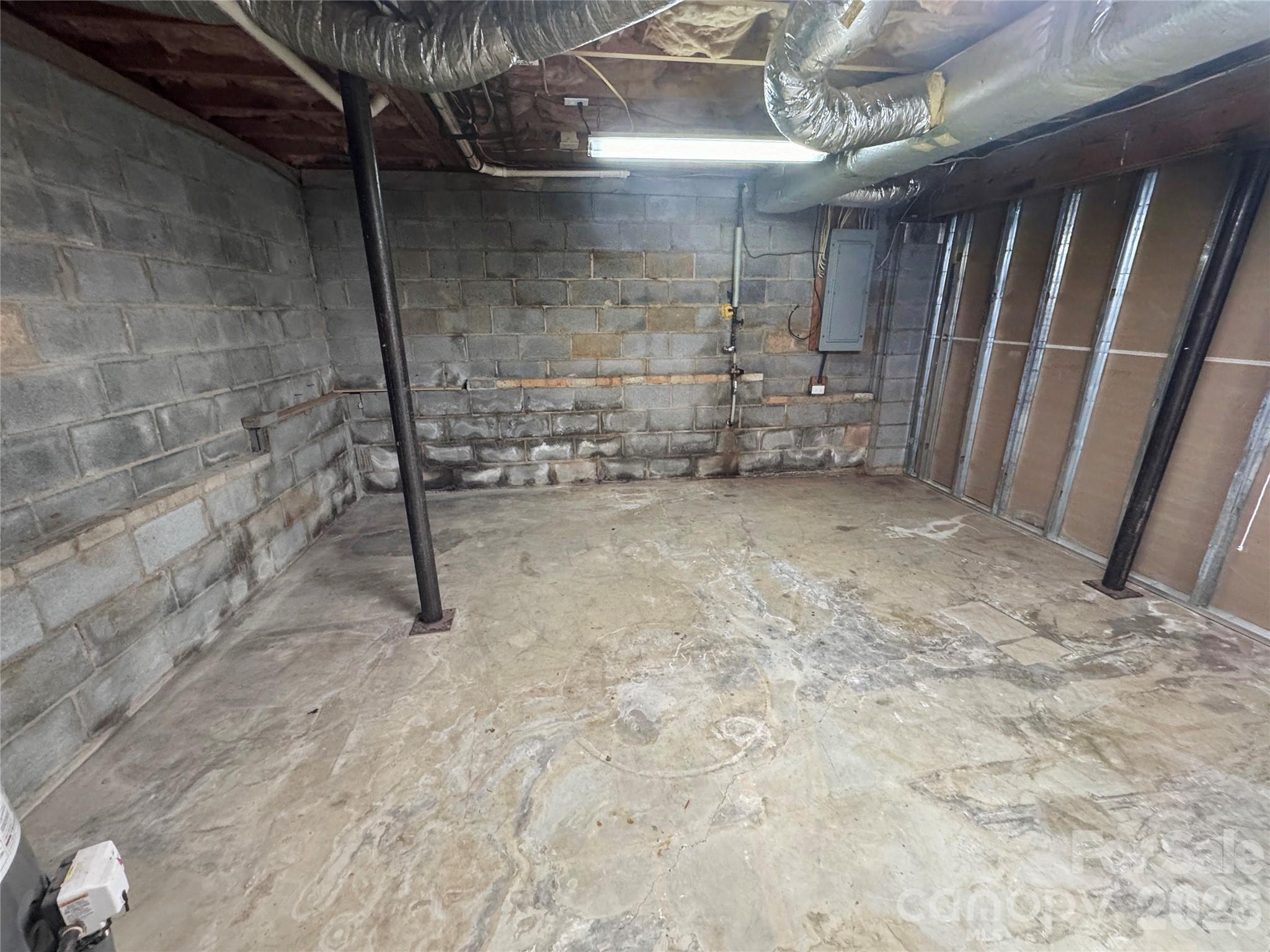 unfinished Basement area - 21123 Rio Oro Drive, Cornelius