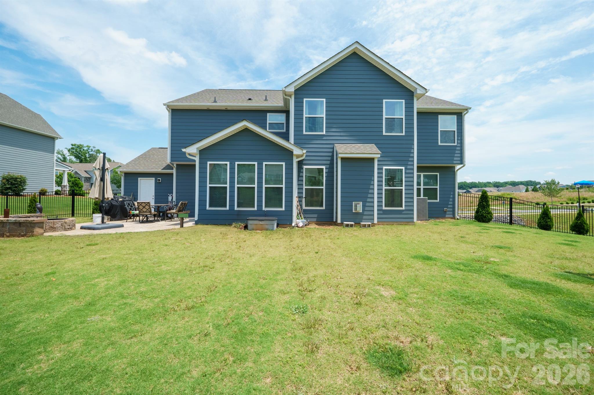 Back of Home - 282 Bouchard Drive, Waxhaw