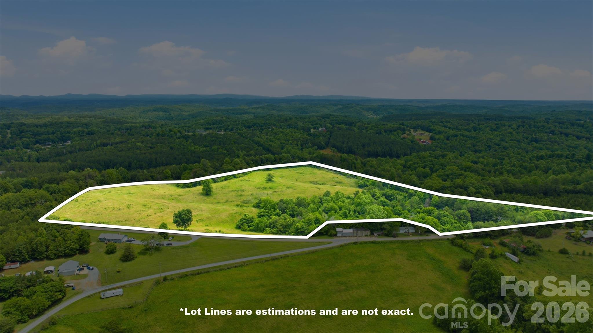 Acreage at 536 Pea Ridge Road, Mill Spring, photo 2 of 9