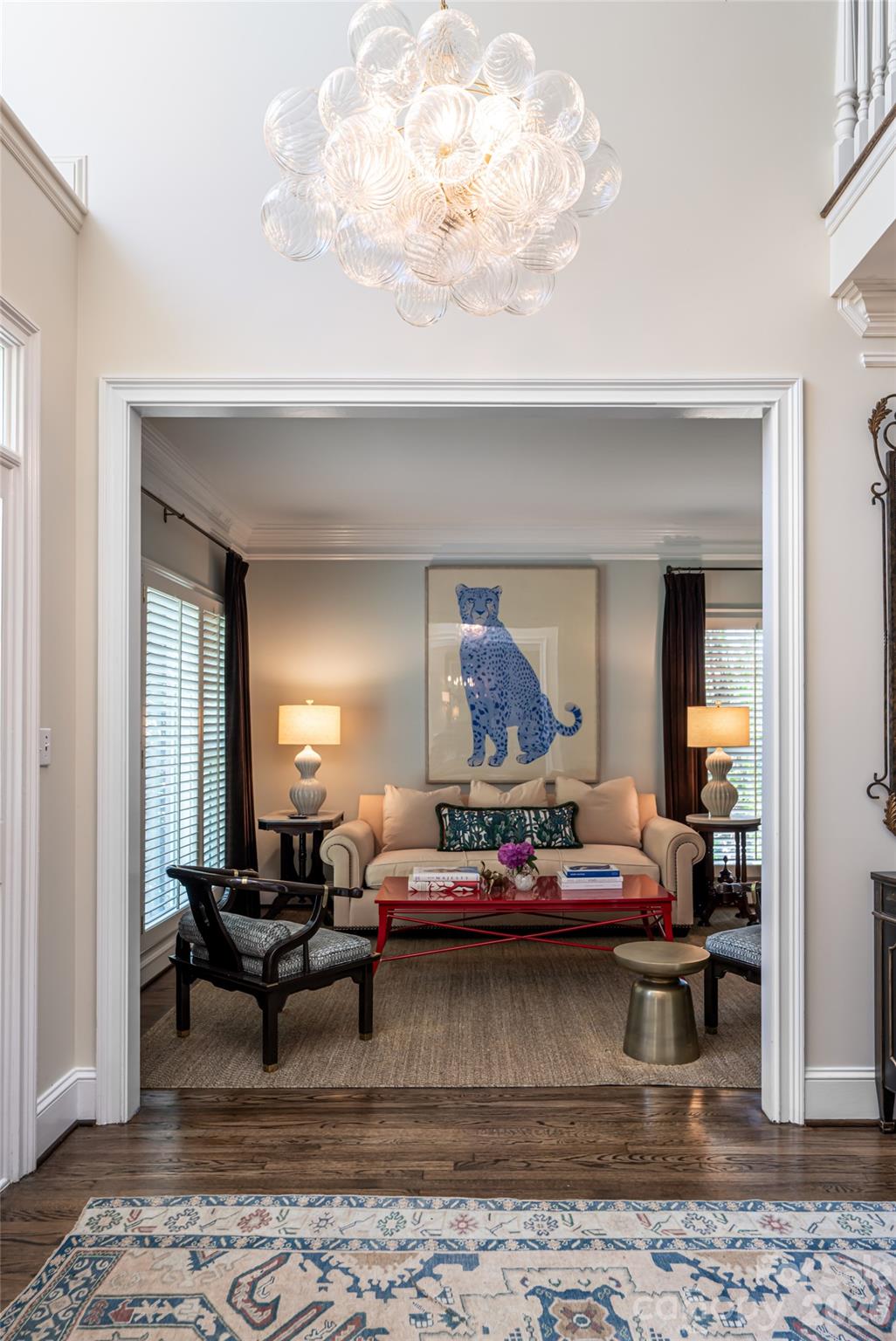 Sitting Room Off Front Entry - 38 Pine Acre Boulevard, Asheville