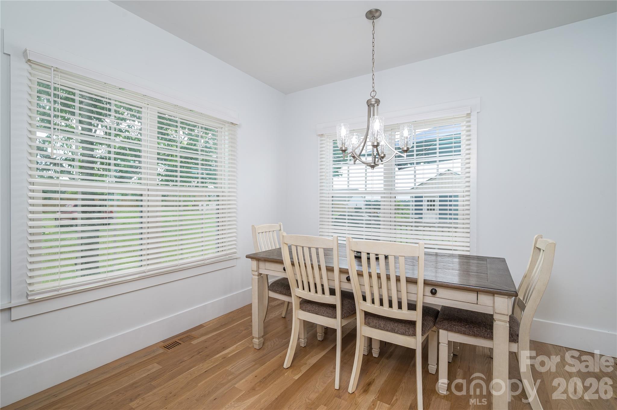 Dining Area off of kitchen and adjacent to mud room - 2725 Eagle Drive, Lincolnton