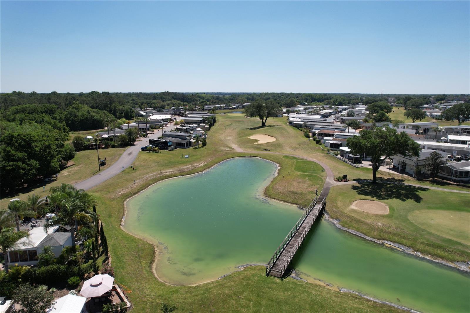 Deer Creek's Pond on course - 2336 ST GEORGE DR, DAVENPORT