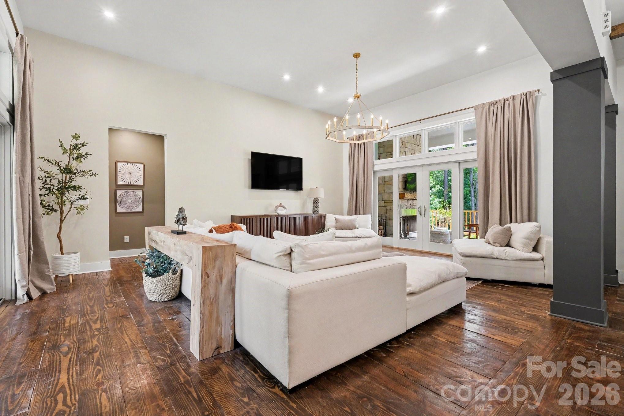 Main living space is complimented by front and rear covered porches to extend your living space and capture the outdoors - 3401 Sherman Drive, Lancaster