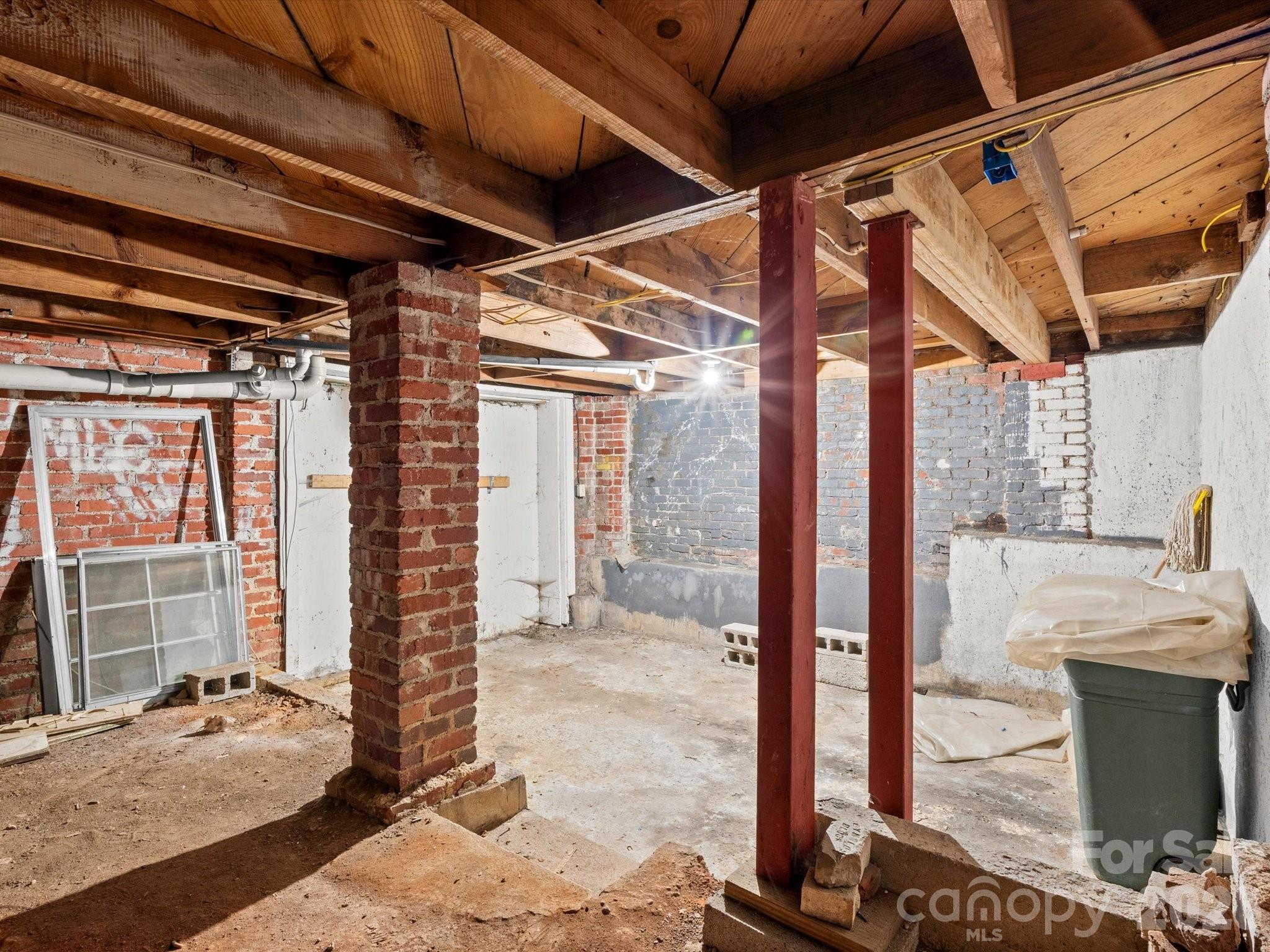 Unfinished Storage Area-Lowest Level - 15 Sylvan Avenue, Asheville