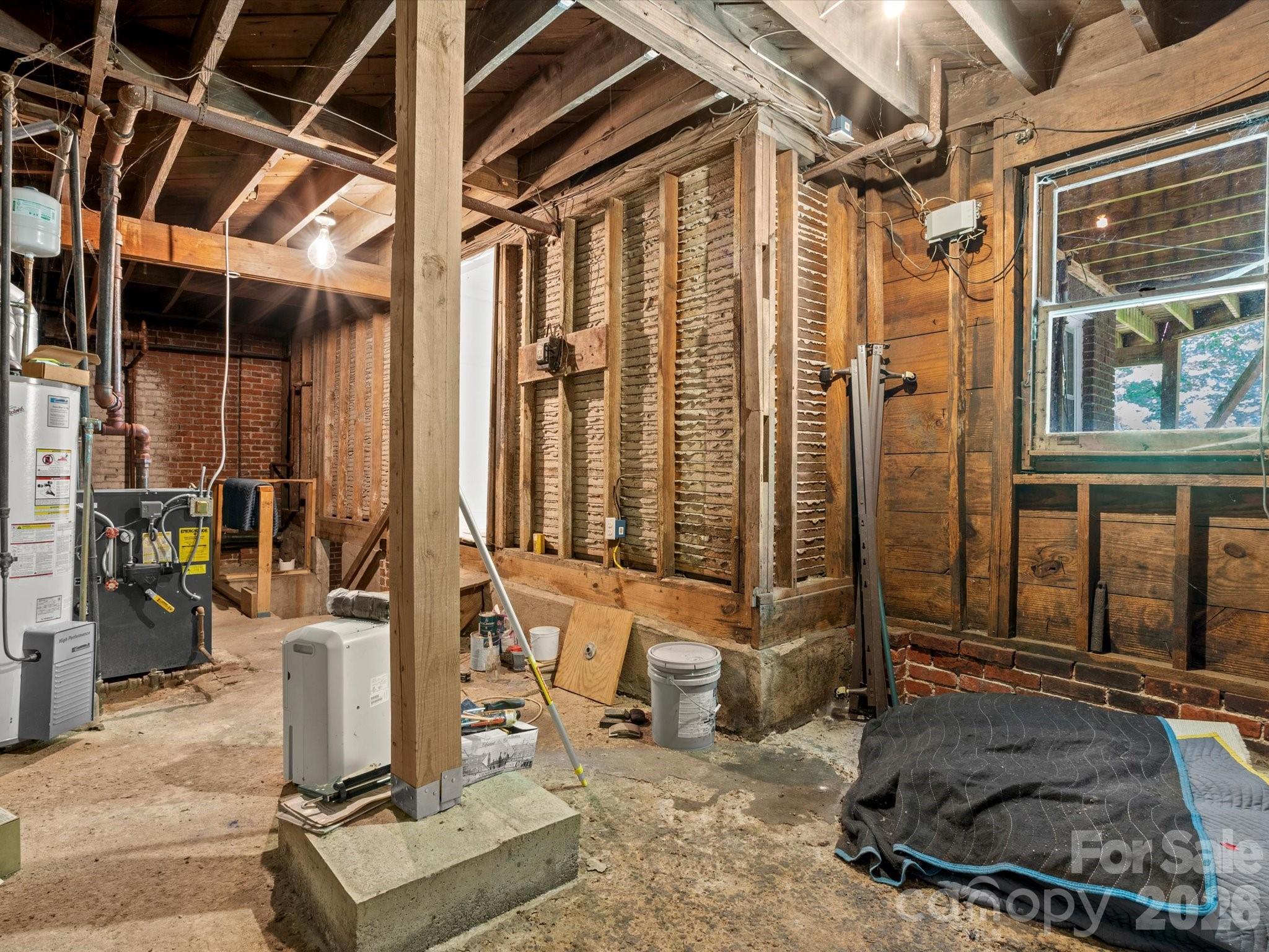 Unfinished Basement - 15 Sylvan Avenue, Asheville