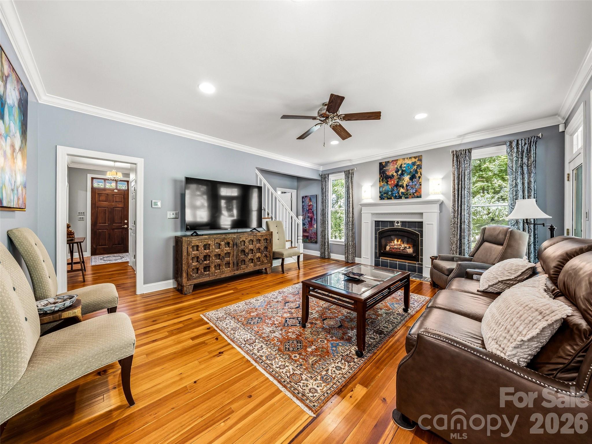 Single Family Residence at 243 Poplar Lane, Pisgah Forest, photo 11 of 47