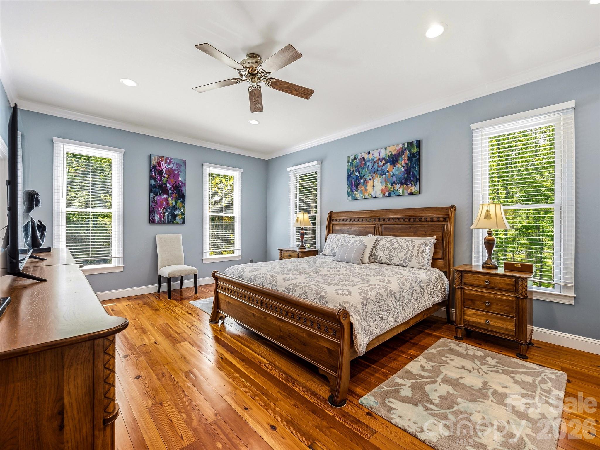 Master Suite Main Level - 243 Poplar Lane, Pisgah Forest