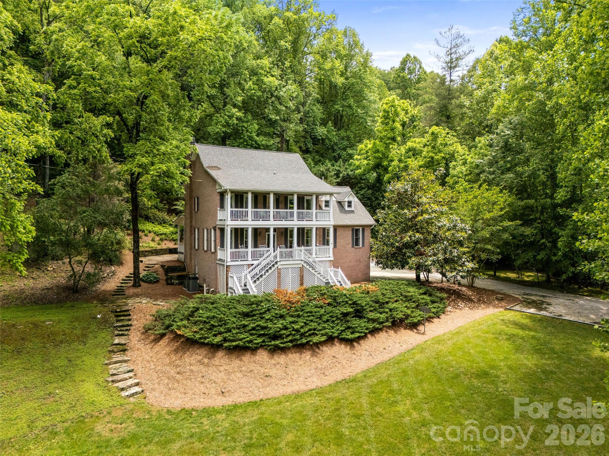 Single Family Residence at 243 Poplar Lane, Pisgah Forest, photo 45 of 47