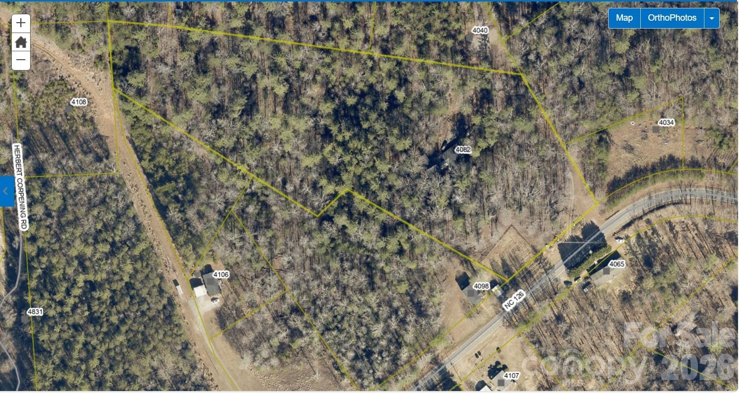 GIS Screenshot - 4082 Hwy 126 Highway, Morganton