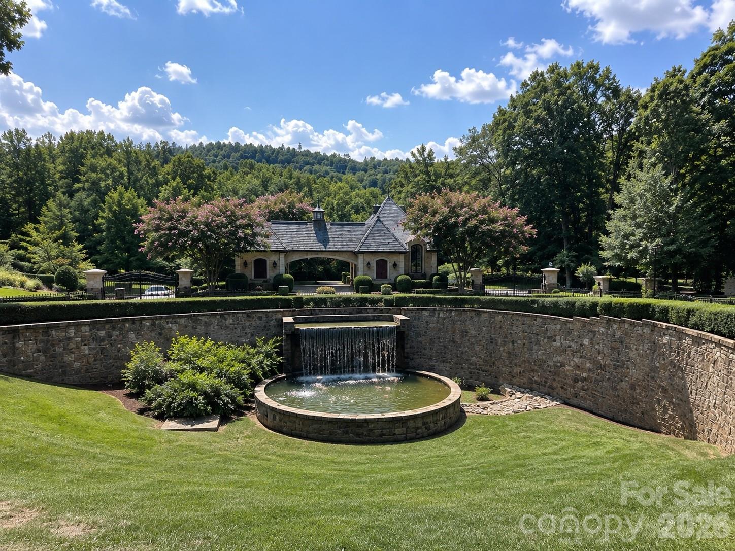 Front Gated Entrance - 1400 Reflection Pointe Boulevard, Belmont