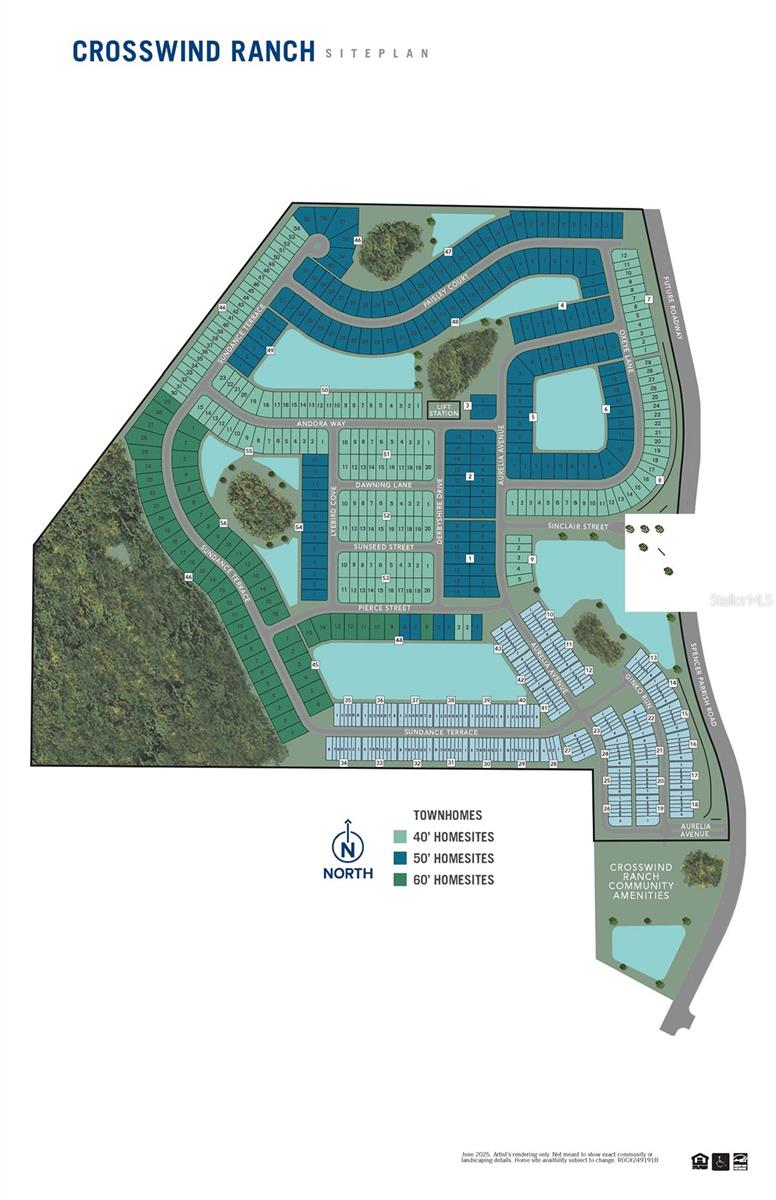 Site Map - 9243 AURELIA AVE, PARRISH
