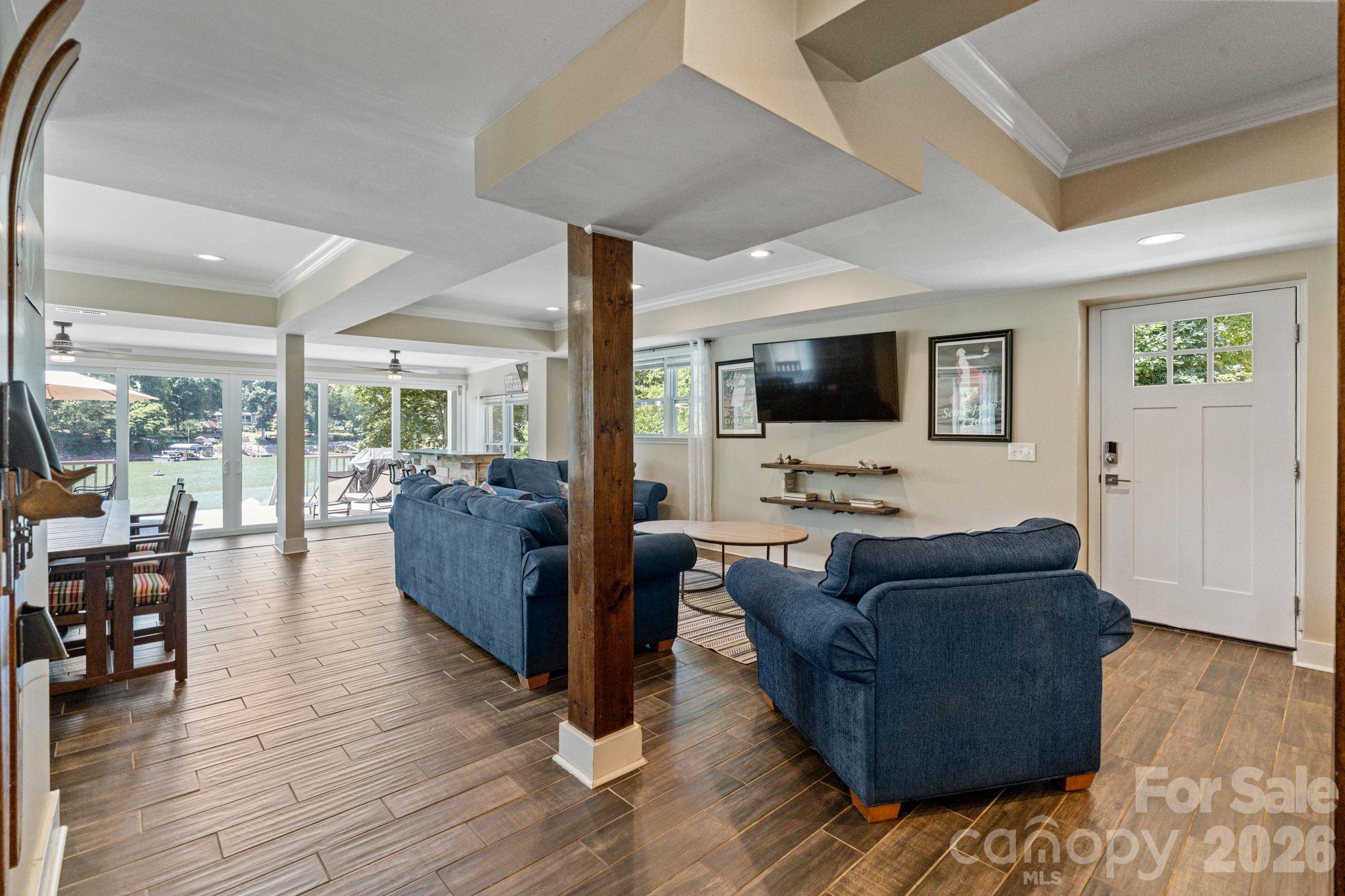 Easy flow between living spaces - 383 Sundown Road, Mooresville