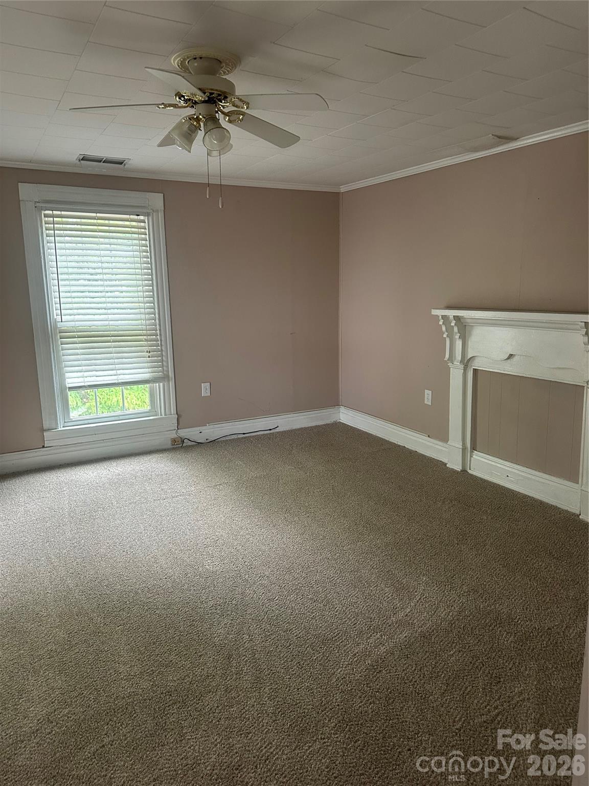 one of two bedrooms upstairs - 1407 N College Avenue, Newton