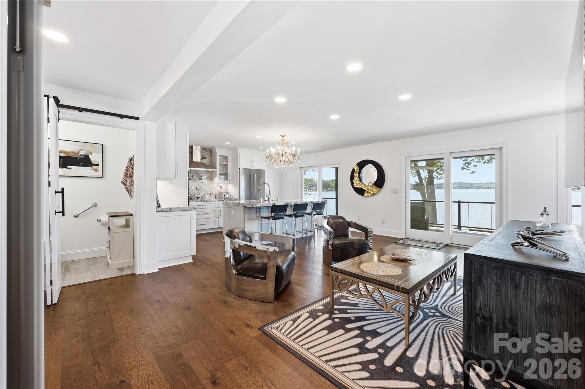 Kitchen and sitting area - 420 Skysail Road, Salisbury
