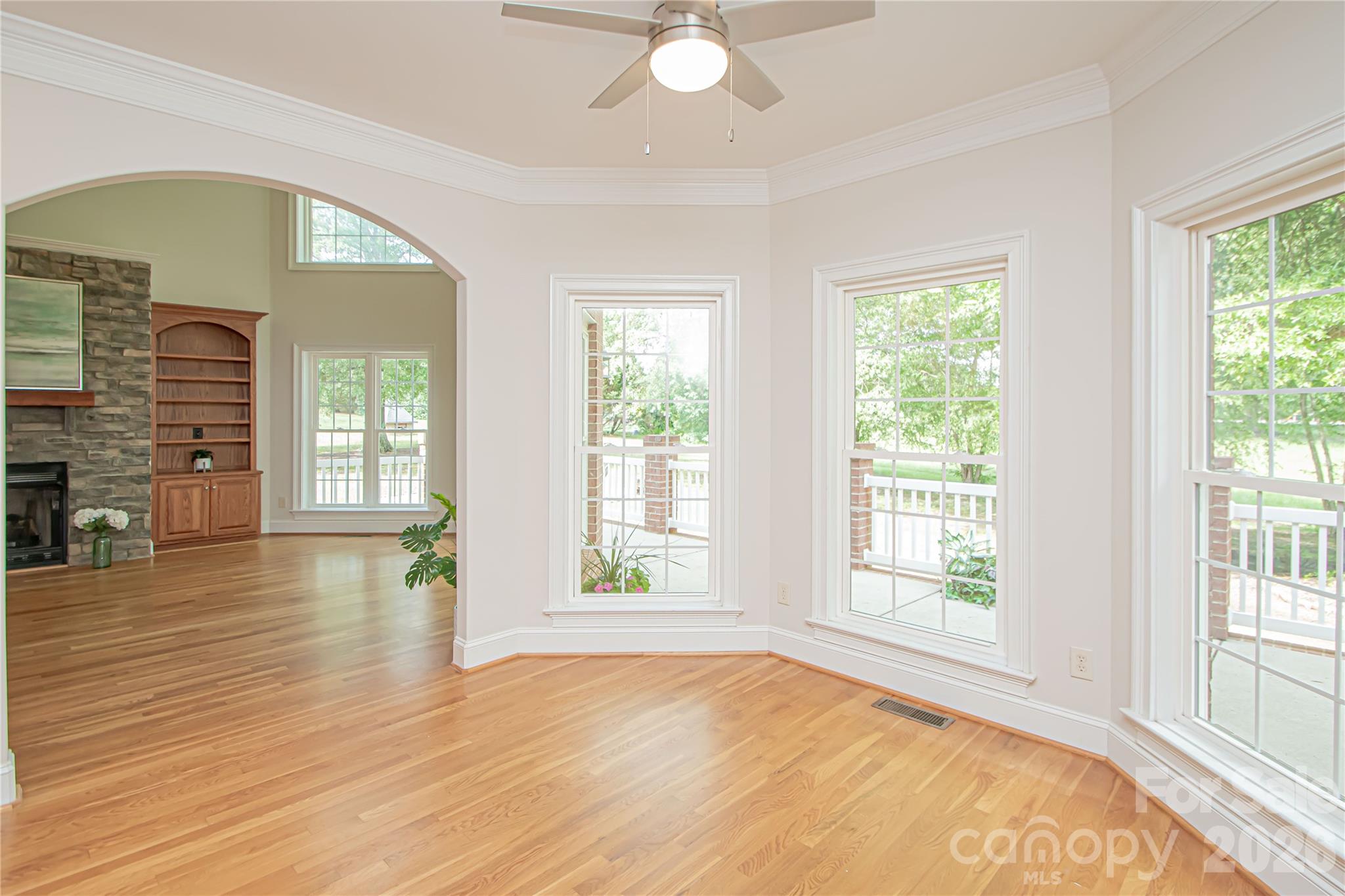 Lots of windows that provide natural light - 1015 Estate Lane, Matthews