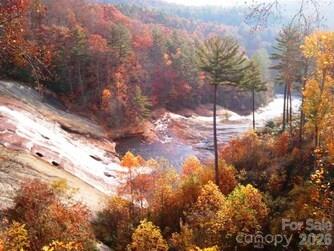 Fall View of the Falls - 78 Upper Tanglewood Road, Lake Toxaway