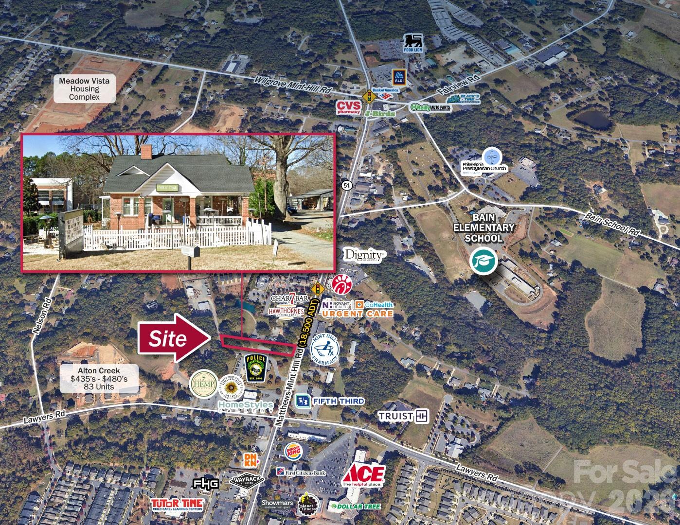 Free Standing Store at 7201 Matthews Mint Hill Road, Charlotte, photo 2 of 4