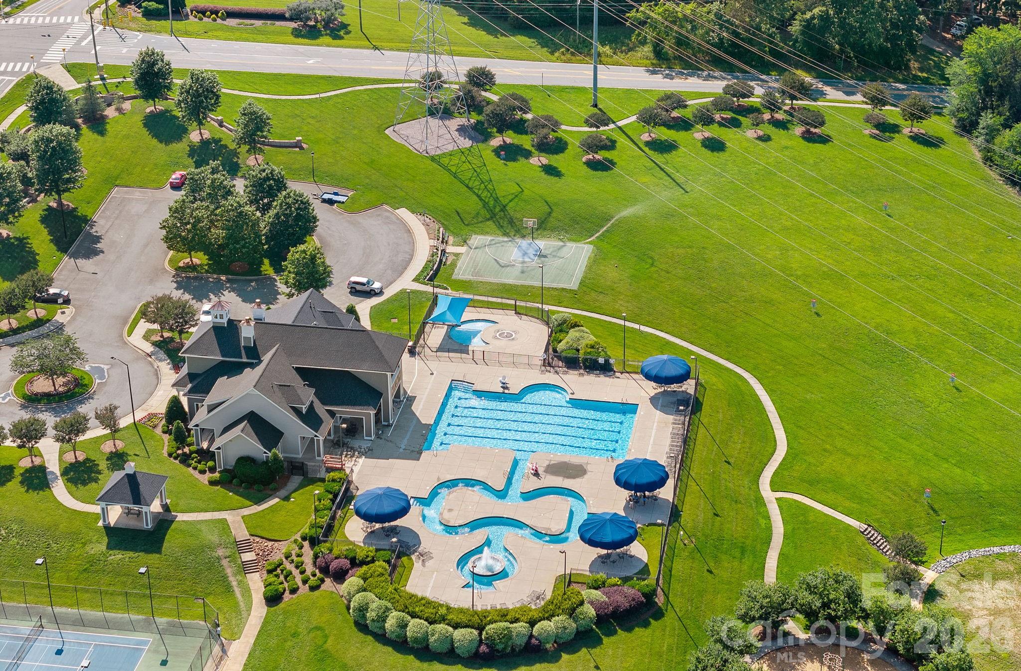 Community Clubhouse and Pool - 10654 Rippling Stream Drive NW, Concord