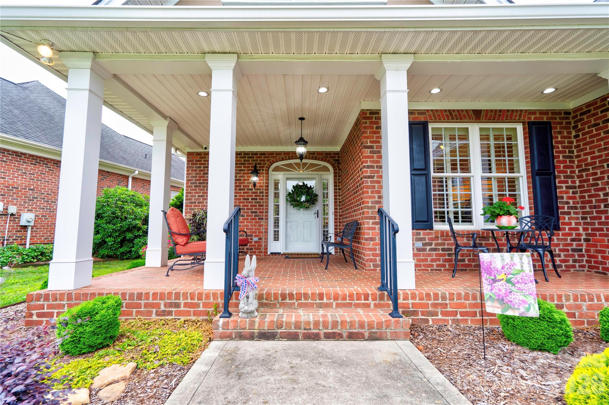 Covered Front Porch - 121 Blakemore Drive, Shelby