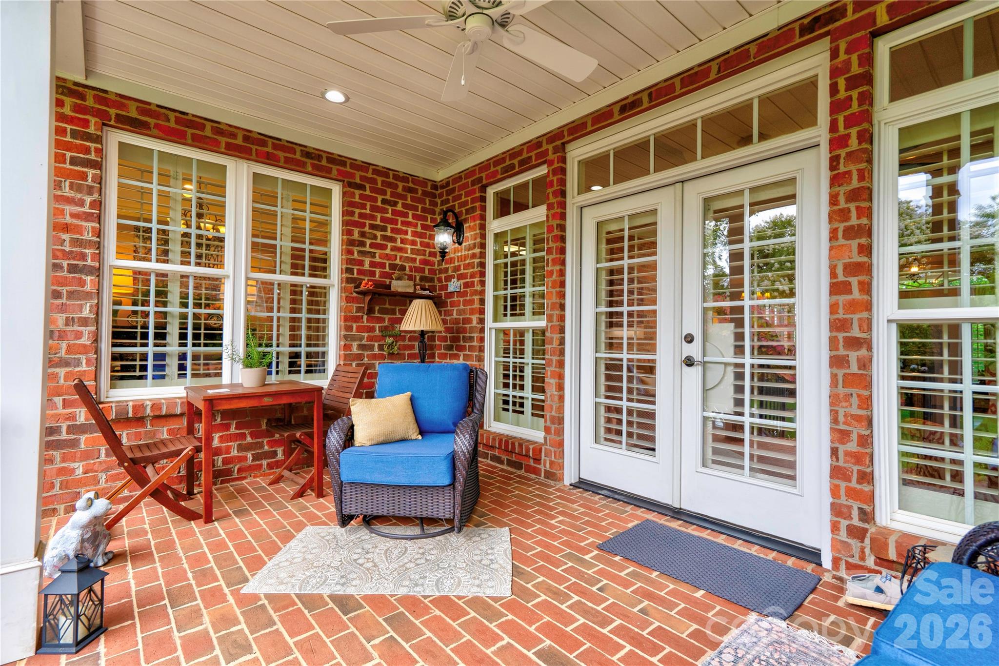 Covered Rear Porch - 121 Blakemore Drive, Shelby