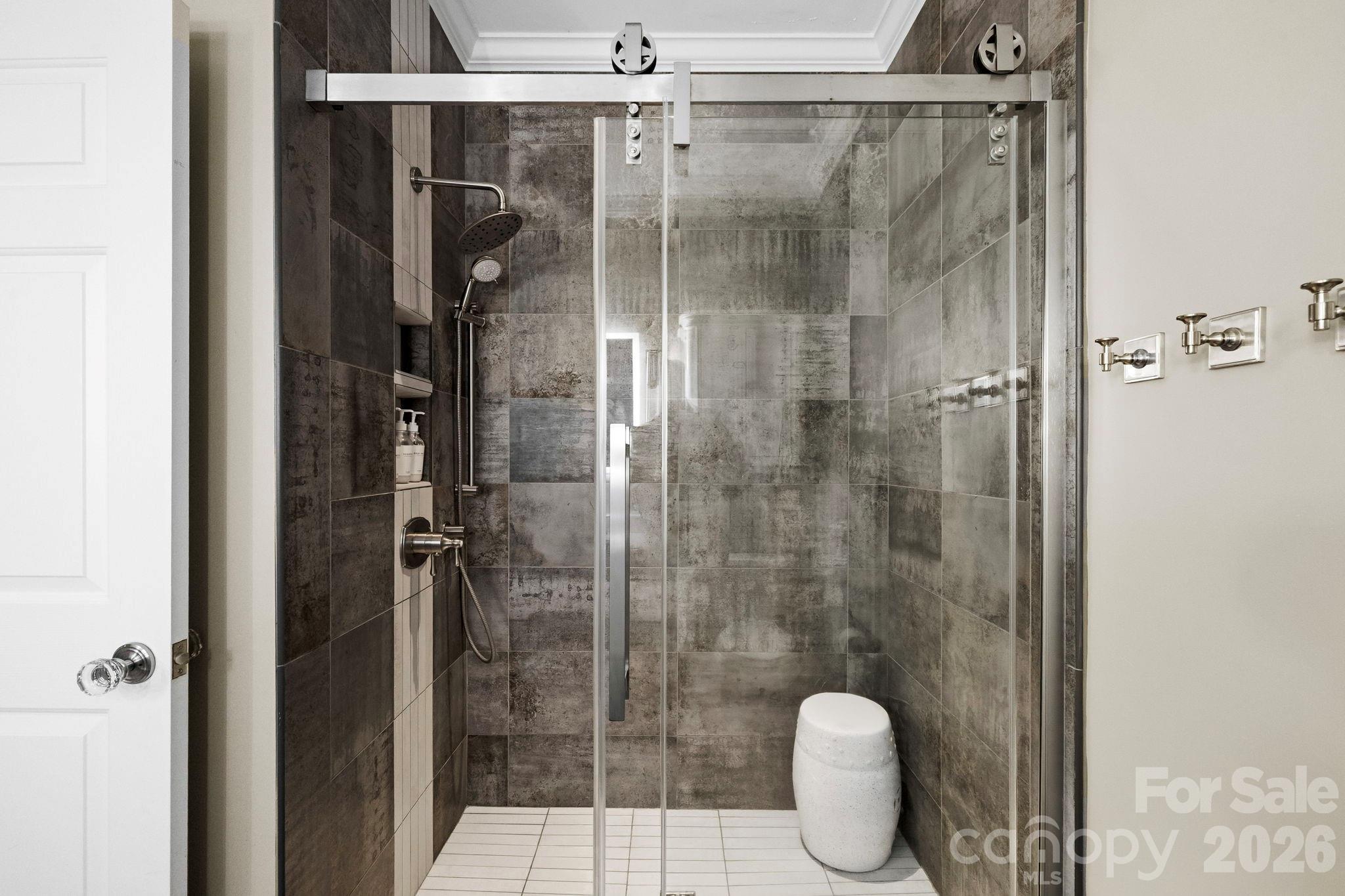 Custom Tile Shower - 30 Lower Tanglewood Road E, Lake Toxaway