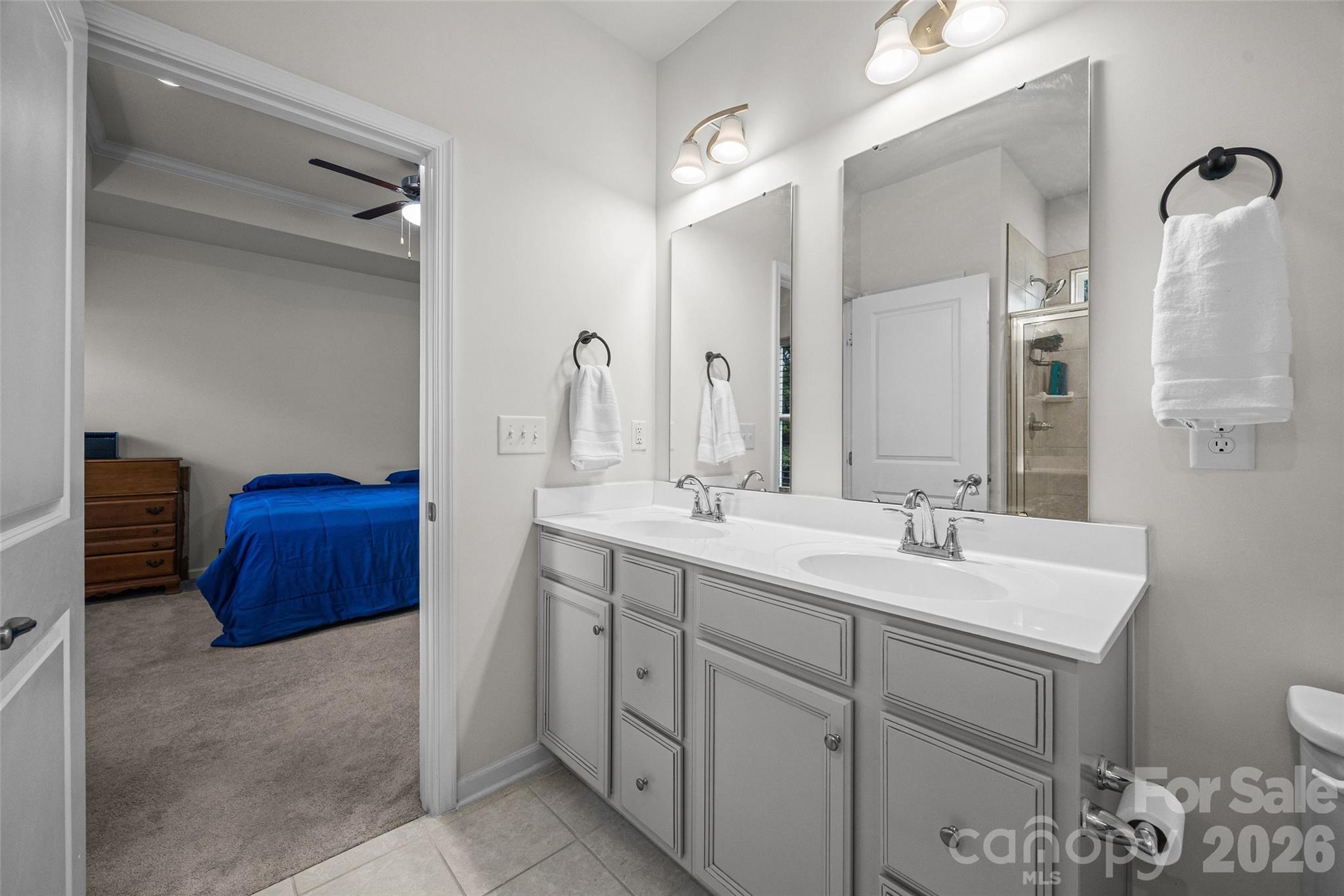 primary bathroom - 2605 Grantham Place Drive, Fort Mill