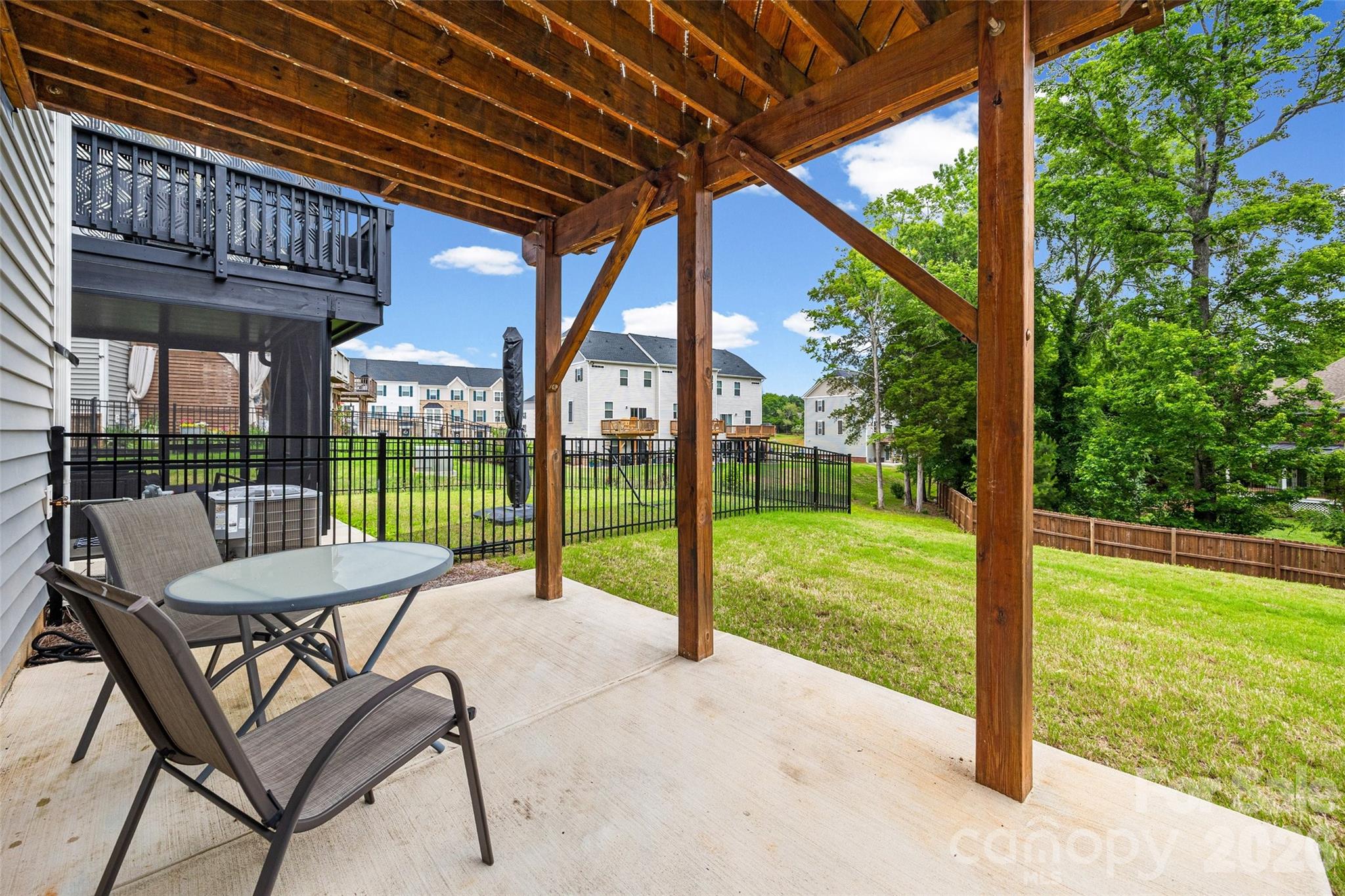 lower patio - 2605 Grantham Place Drive, Fort Mill