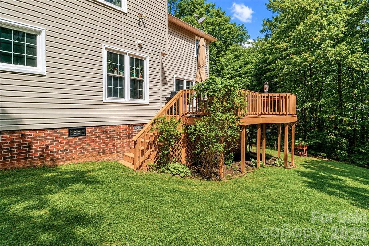 Back view of home - 311 N Deerfield Circle, Salisbury
