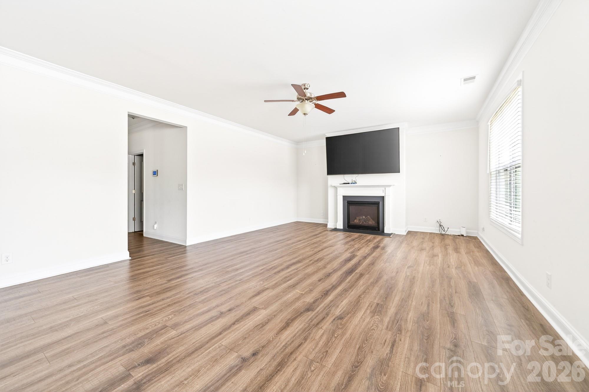 Hallway leading to 1st floor bedroom, full bath and 3 car garage - 5972 Redwood Pine Road, Concord