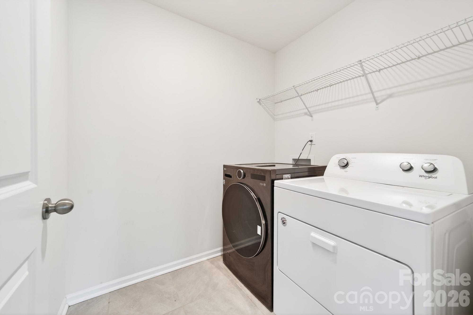 Laundry room located on the upper floor - 5972 Redwood Pine Road, Concord
