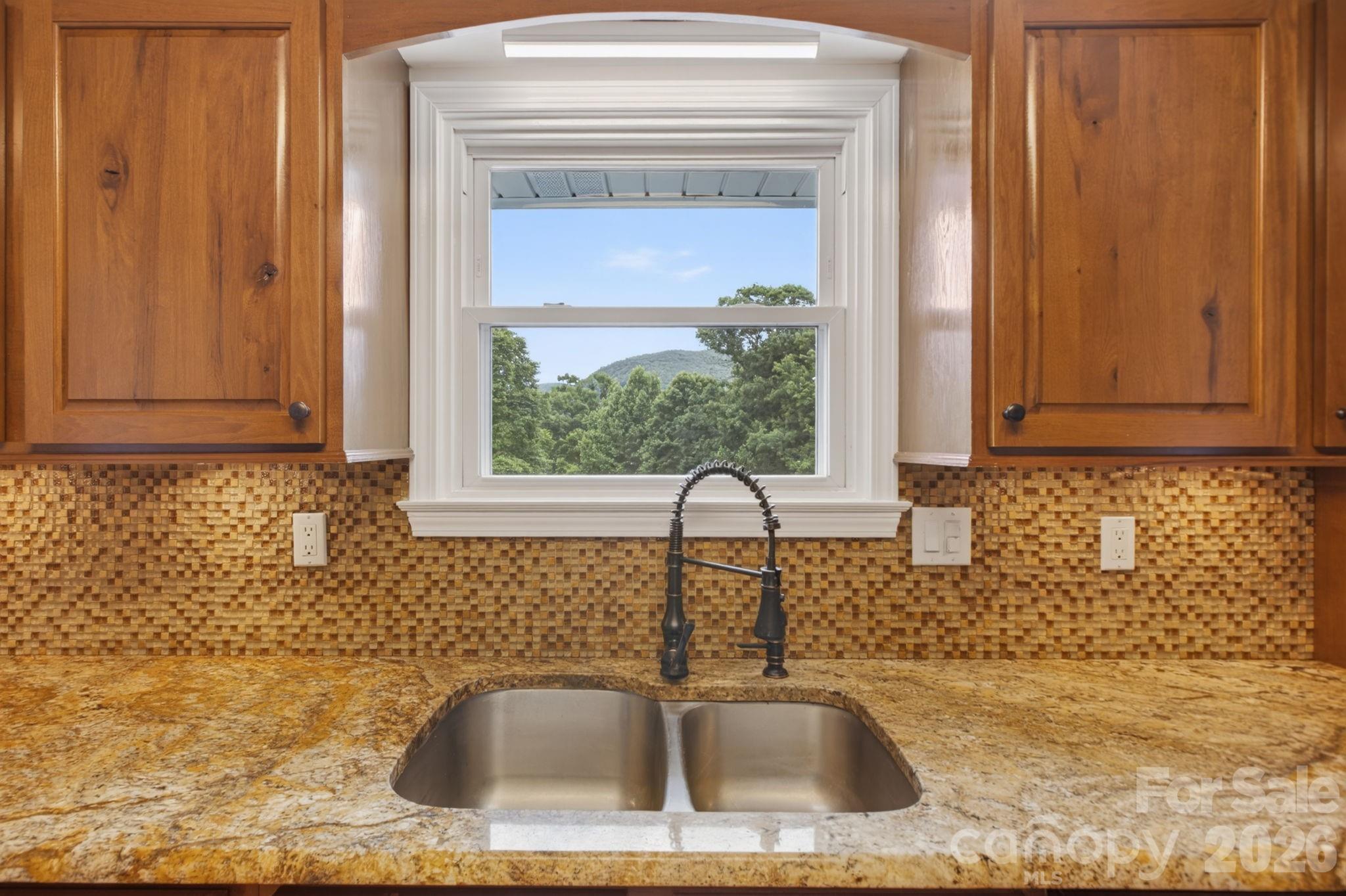 View from kitchen window - 97 Whippoorwill Lane, Fairview