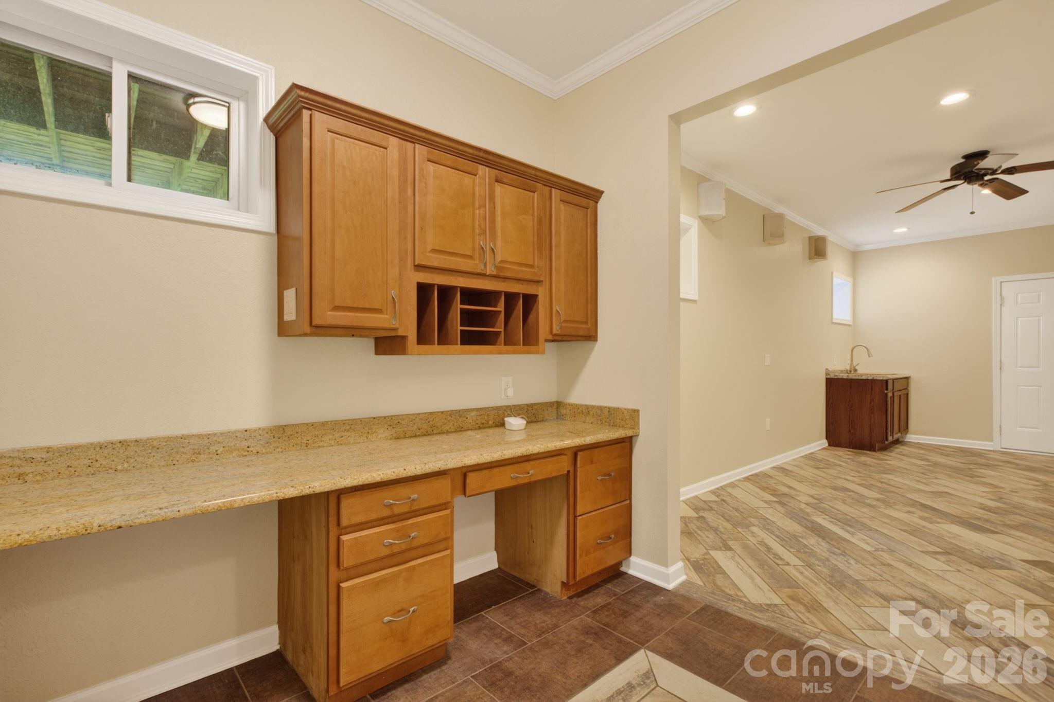 Lower level desk area - 97 Whippoorwill Lane, Fairview