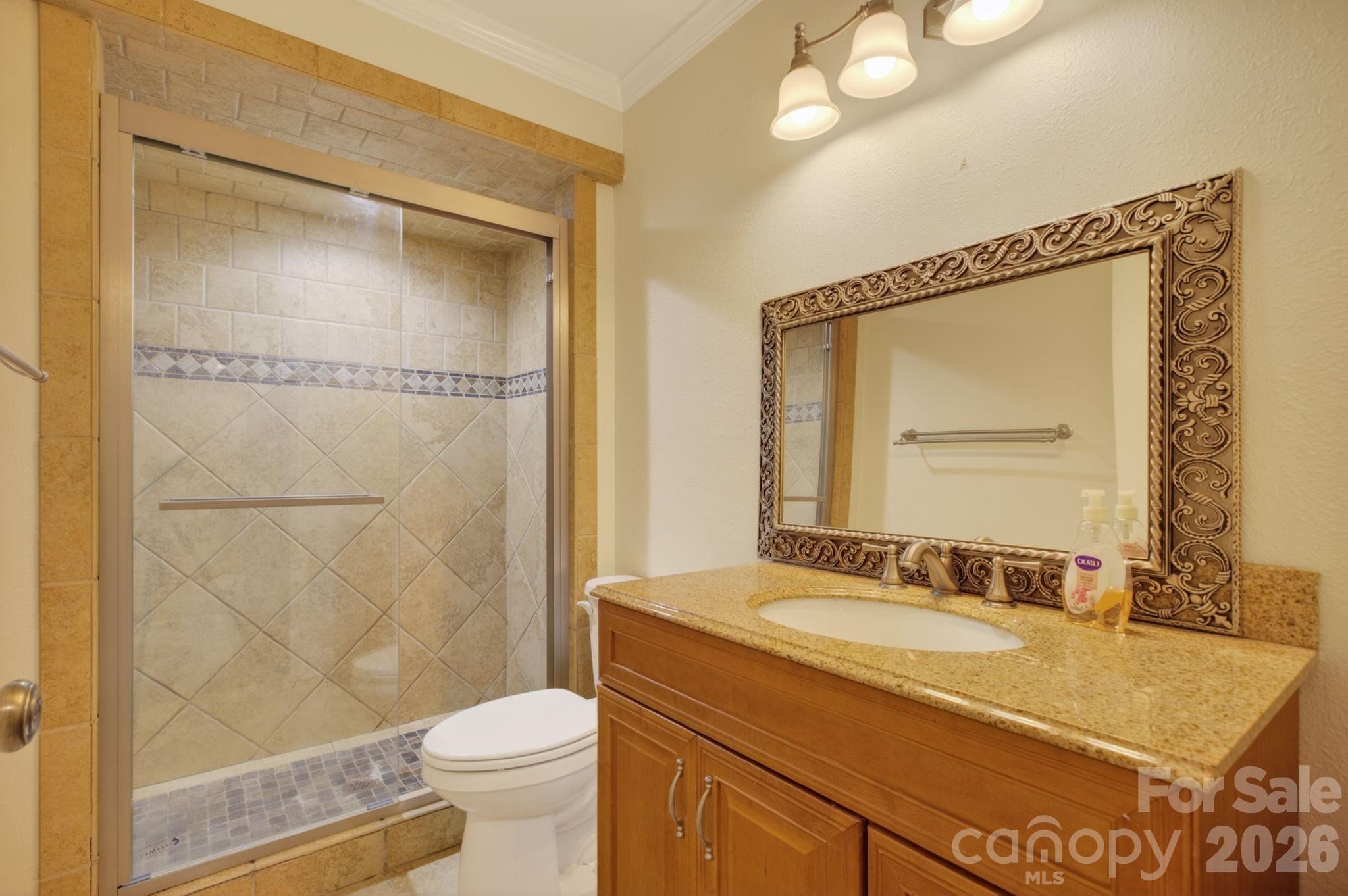 Bathroom 3 in lower level - 97 Whippoorwill Lane, Fairview